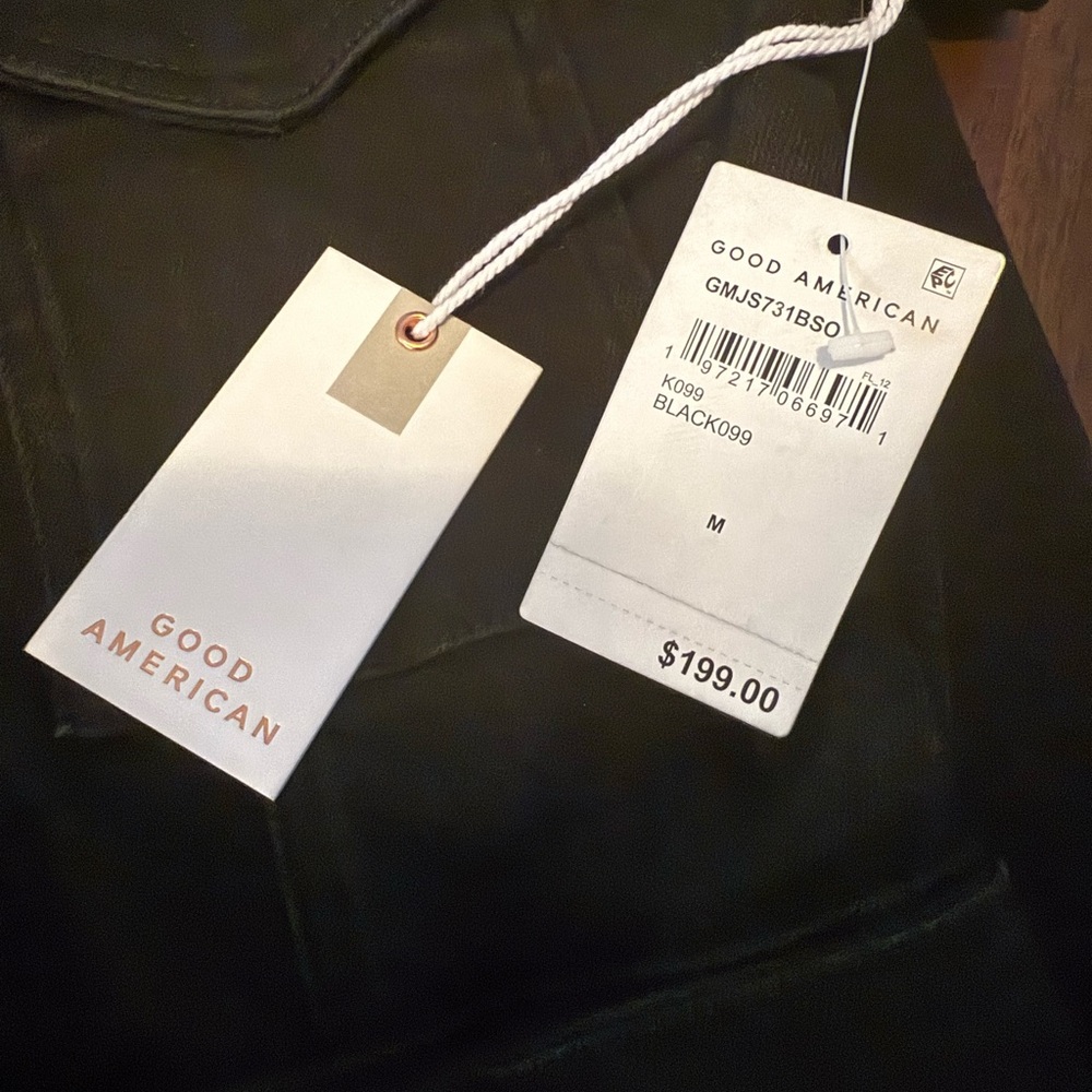 ✨NEW WITH TAGS✨Good American Black Jumpsuit